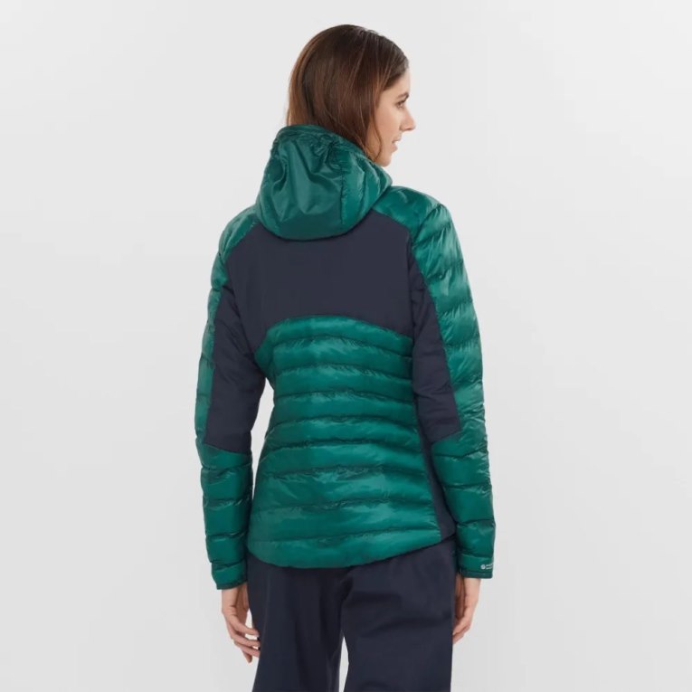 Green Salomon Outpeak Primaloft Women's Insulated Jackets | IE CB9140